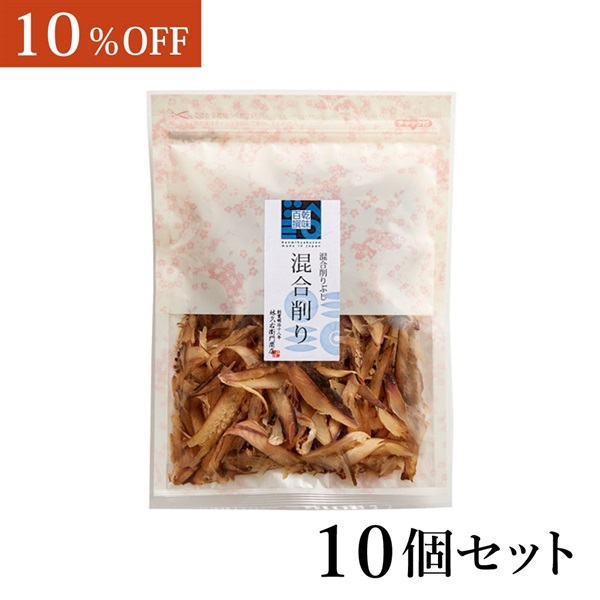 さば・いわし 混合削り 80g×10個〈ケース販売〉