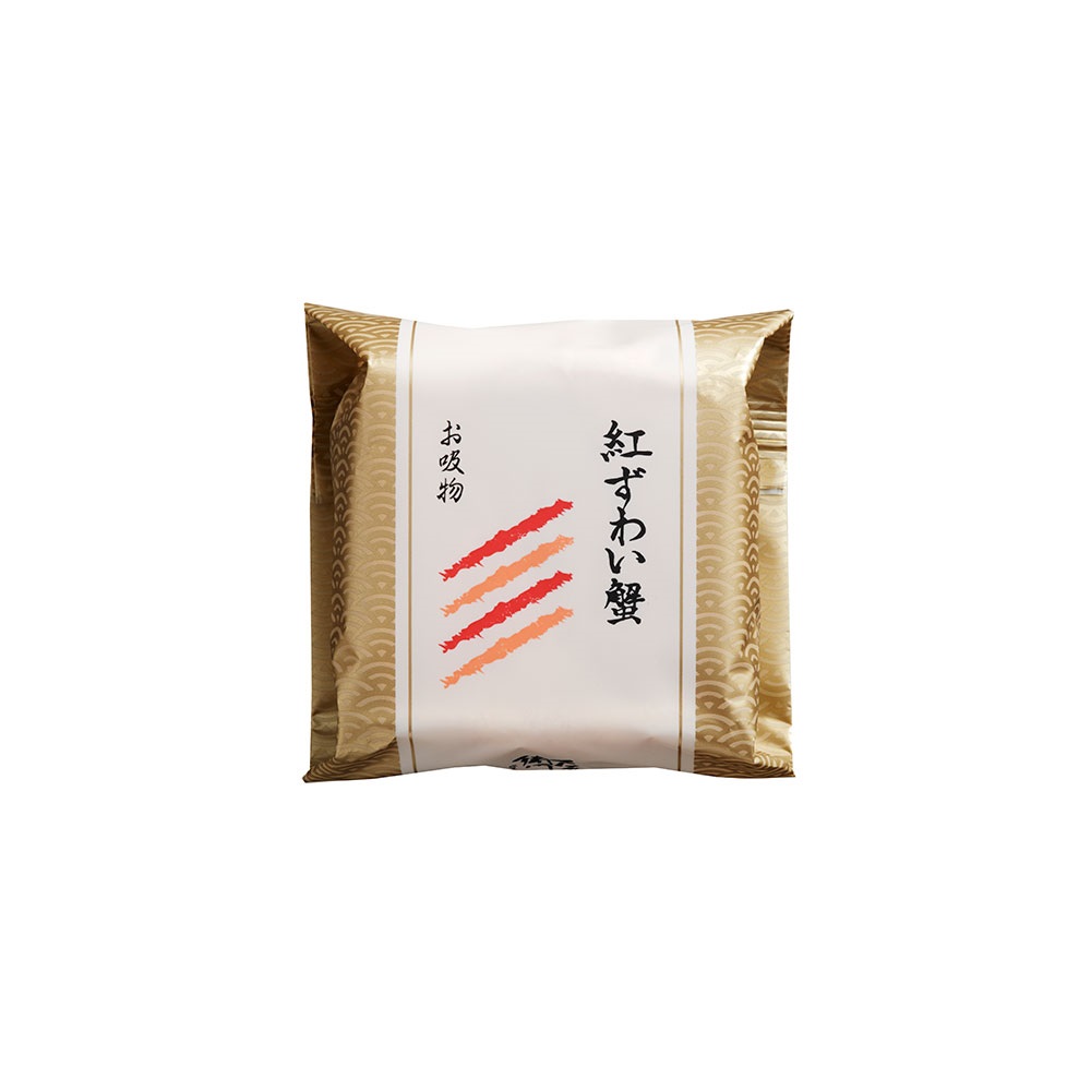 最中お吸物　紅ずわい蟹