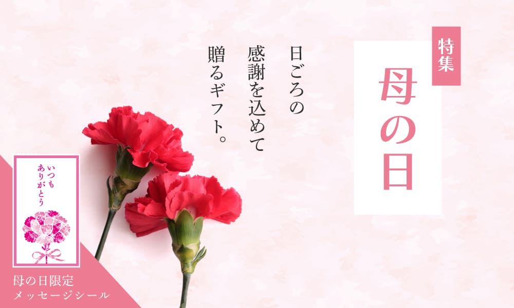 特集母の日ギフト